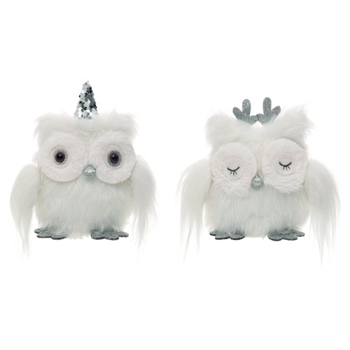 Plush Winter Owl - 2 Options