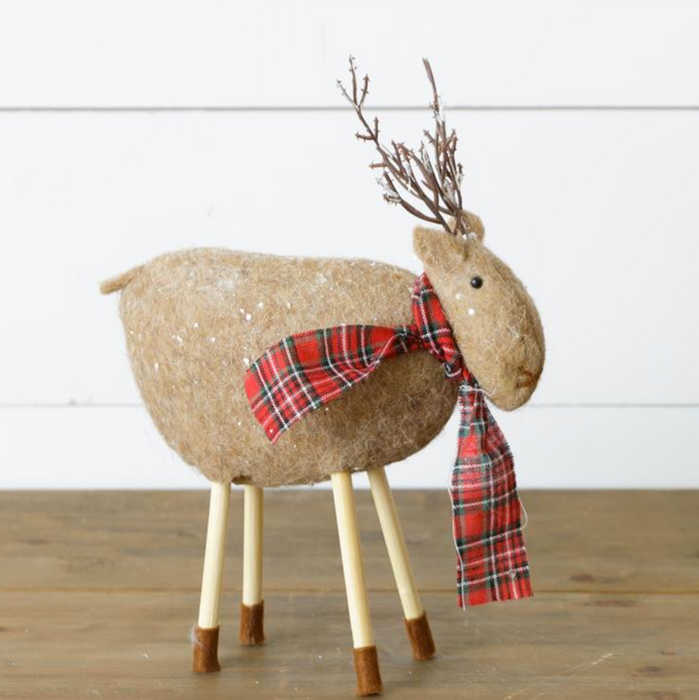 Reindeer With Peg Legs - 2 Sizes