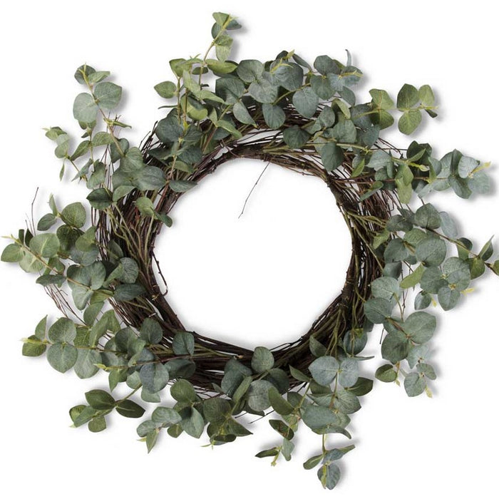 Eucalyptus Wreath w/ Grapevine Base - 20"