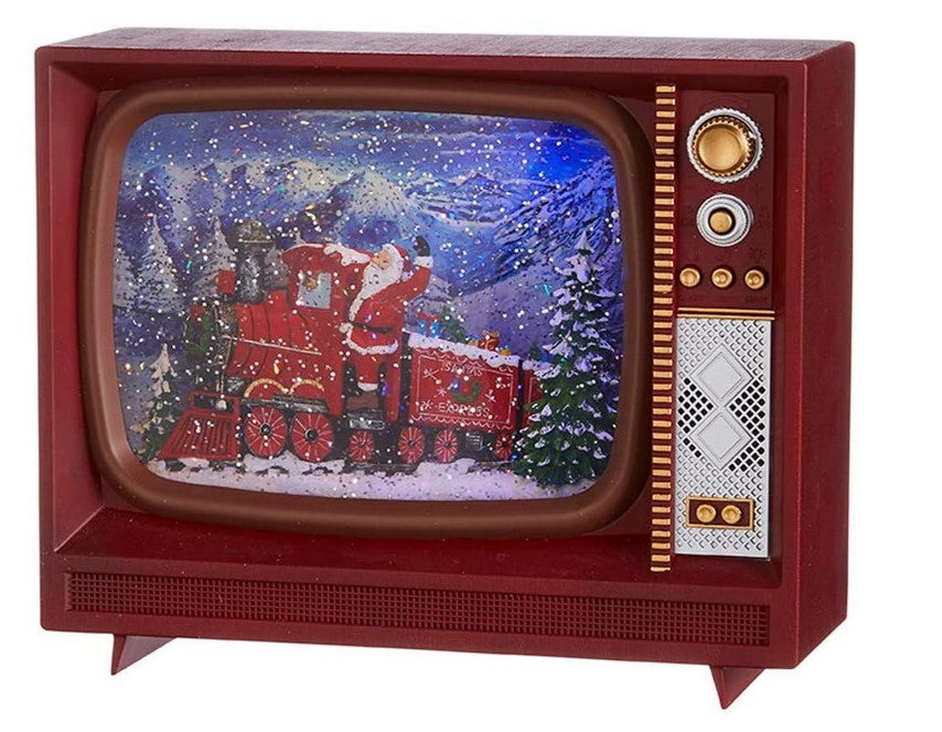 Santa Express Musical and Lighted Water TV